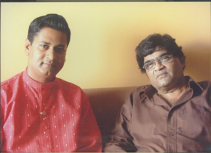Shekhar with Ashok Saraf